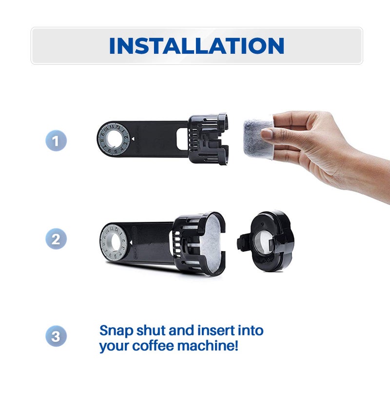 K&J Replacement Keurig Starter Kit for 1.0 Brewers - Includes Filter Holder And 6-pack of Compatible Water Filters - Image 2